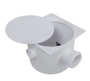 CAIXA SIFONADA QUADRADA. 25X20CM ASTRA CG2/V