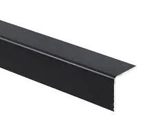 CANTONEIRA ALUMINIO L 3/4 X 3M PRETA ALUMAV CT034PRE300