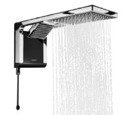 CHUVEIRO + DUCHA ACQUA DUO BLACK/CROM 220V 7800W LORENZETTI 7510104