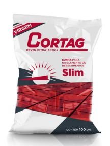 CUNHA SLIM NIVELADOR DE PISOS C/100 CORTAG 61538