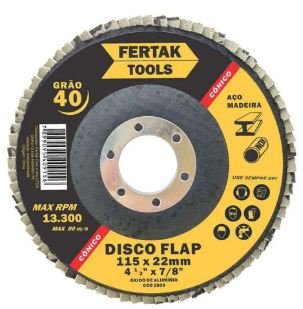 DISCO FLAP 4-1/2 115MM - GR 40 FERTAK 2830