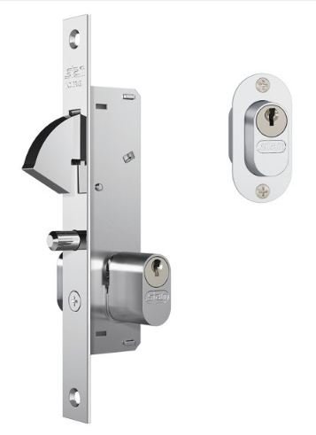 FECHADURA BICO DE PAPAGAIO ESPELHO INOX 901 EXTERNA (G) STAM 35067