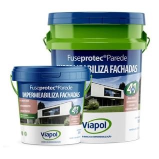 FUSEPROTEC PAREDE IMPERMEABILIZANTE FACHADAS 3,6 L/5KG VIAPOL