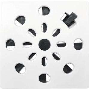 Grelha Rotativa Quadrada Cr.9,4x9,4cm ASTRA GRB12