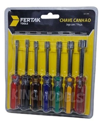 JOGO CANHAO HOBBY FERTAK 7 PCS 2650