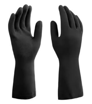 LUVA REFORÇADA PRETA MUCAMBO ( G )