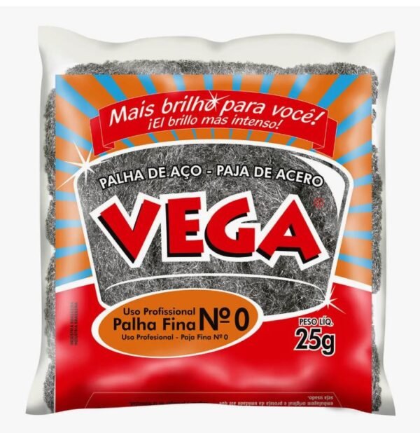 PALHA AÇO N.0 25G VEGA