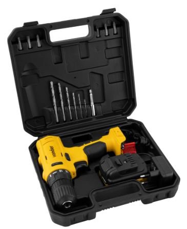 PARAFUSADEIRA E FURADEIRA BATERIA 12V PFV120 BIVOLT VONDER 6001100120
