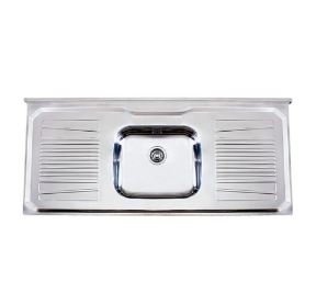 PIA INOX 120X53 CM AÇO 430 ST 1,20 PIANOX 520-0