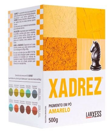 PIGMENTO EM PO 500G AMARELO XADREZ