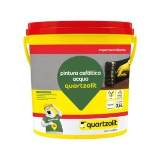 PINTURA ASFALTCA ACQUA GALAO 3,6L QUARTZOLIT