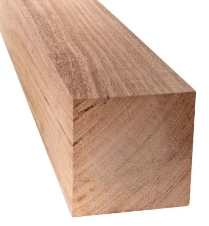 QUADRADO PILAR MADEIRA TAUARI 15X15 BRUTO METRO