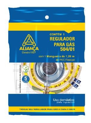REGULADOR GAS 504/01 BT COM 120CM MANGEURIA ALIANCA 058968