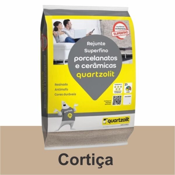 REJUNTE PORCELANATO FLEX 1KG CORTIÇA QUARTZOLIT