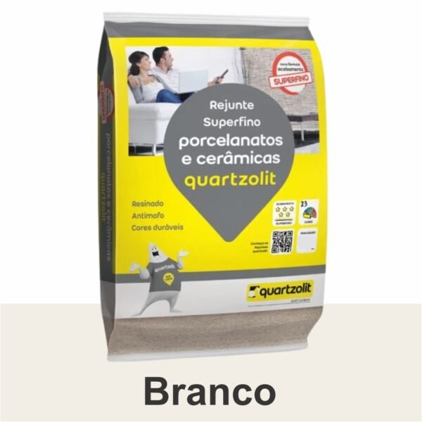 REJUNTE PORCELANATO FLEX 5KG BRANCO QUARTZOLIT