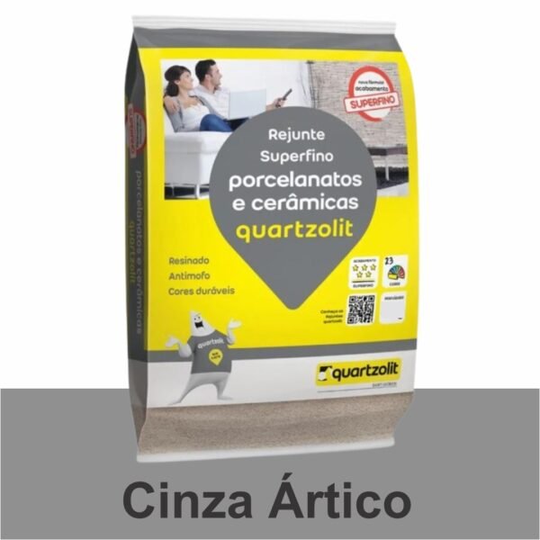 REJUNTE PORCELANATO FLEX 5KG CINZA ARTICO QUARTZOLIT