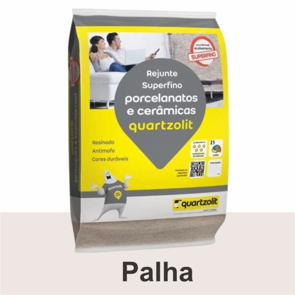 REJUNTE PORCELANATO FLEX 5KG PALHA QUARTZOLIT