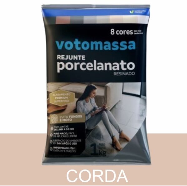 REJUNTE PORCELANATO RESINADO VOTORAN CORDA 1KG#