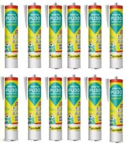 SELANTE PU30 BRANCO 300ML QUARTZOLIT CAIXA COM 12 UNIDADES
