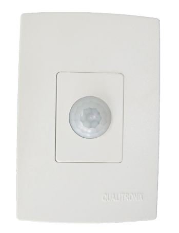 SENSOR DE PRESENÇA EMBUTIR PAREDE 4X2 QUALITRONIX