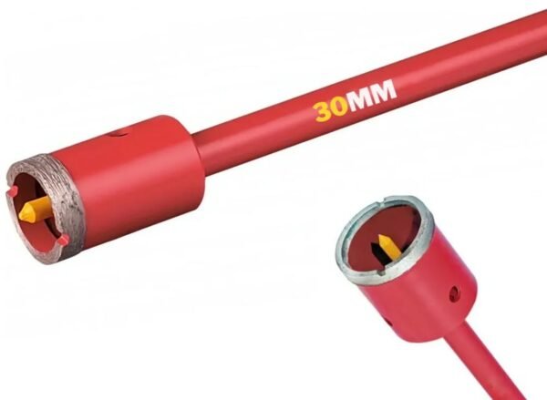 SERRA COPO DIAMANTADA COM HASTE E PINO 30MM BONO