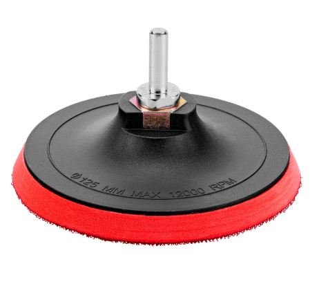 SUPORTE DE BOINA LIXA VELCRO 125MM 762209 MTX