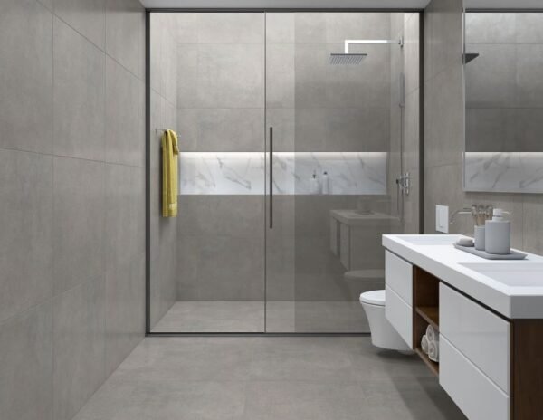 PISO HOUSE COLOR CINZA ACETINADO RETIFICADO 60X60 FORMIGRES (2,15)