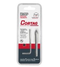 BROCA PILOTO O1/4" P/ SERRA COPO PORCELANATO CORTAG 61698