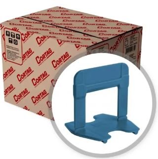 ESPACADOR NIVELADOR 1,0 MM ECO (AZUL) - C/500 CORTAG 62404