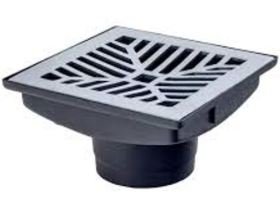 GRELHA ALUMINIO ESCOVADA CAIXA COLETORA 20X20 PRIME ALUMINIO