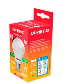 SUPERLED ALTA POTENCIA 15W BIV 3000K OUROLUX 20395