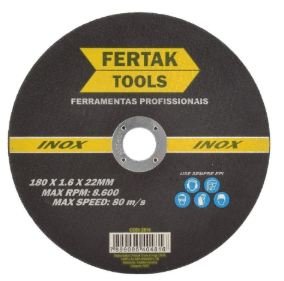 DISCO DE CORTE INOX 180 X1,6 FERTAK 2814