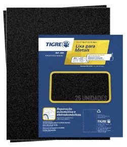 LIXA FERRO TIGRE G100 PROFISSIONAL PACOTE (25UNID) 225X275MM REF700