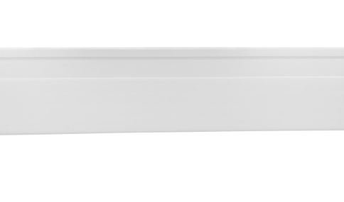 RODAPE DE POLIESTIRENO BRANCO 10CM 2,4M COM FRIZO KAPAZI (PARA PISO VINILICO)