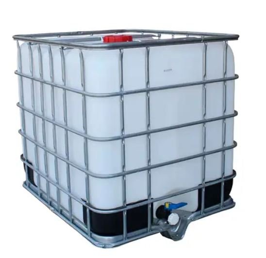 RESERVATORIO PARA QUIMICOS SAIDA 2" GRADEADO 1000L POLIETILENO