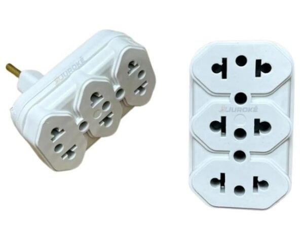 PINO TE ADAPTADOR LATERAL 3 SAIDAS 10/20A 2P+T BENJAMIM