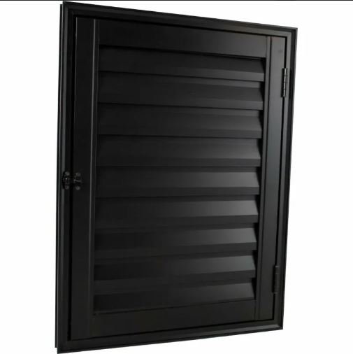 ALÇAPAO ALUMINIO LAMINADO PRETO 80X60 JP