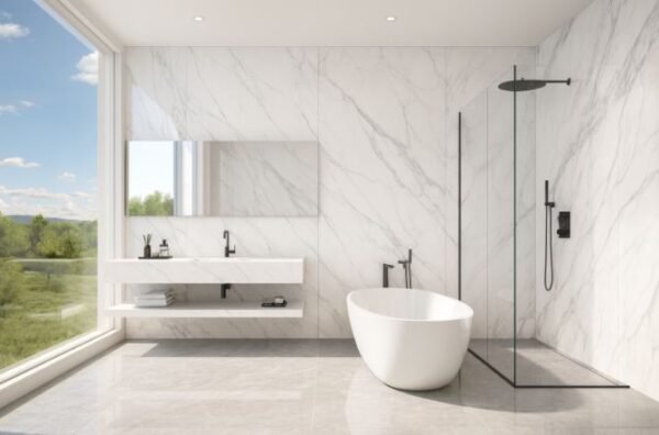 PORCELANATO CALACATA ENDLESS POLIDO RT 60X119 GAUDI (2,15) VEIO INFINITO