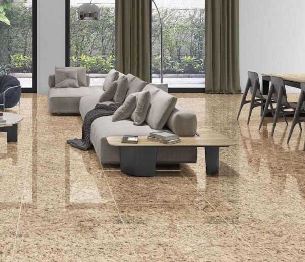 PISO POLIDO RETIFICADO JAGUAR BEGE 66X66 FORMIGRES (2,18)