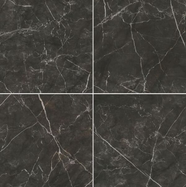 PISO POLIDO RETIFICADO NERO ELEVATO BLACK 66X66 FORMIGRES (2,18)