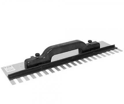 DESEMPENADEIRA ACO DENTADA COM REGULAGEM 12X43CM CLICK FACIL