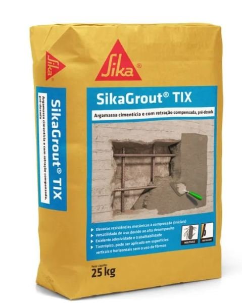 GRAUTE TIXOTROPICO GROUT SC 25KG SIKA