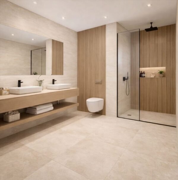 PORCELANATO PALATINO VEIN MARFIM ACETINADO 3D 120X120 ELIANE (2,88)