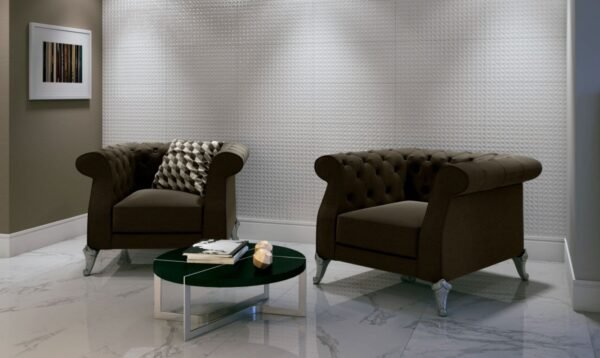 PORCELANATO LE BLANC POLIDO 84X84 ELIZABETH (2,12)