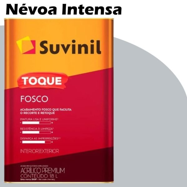 TINTA ACRILICA TOQUE FOSCO (CLASSICA) 18L NEVOA INTENSA SUVINIL