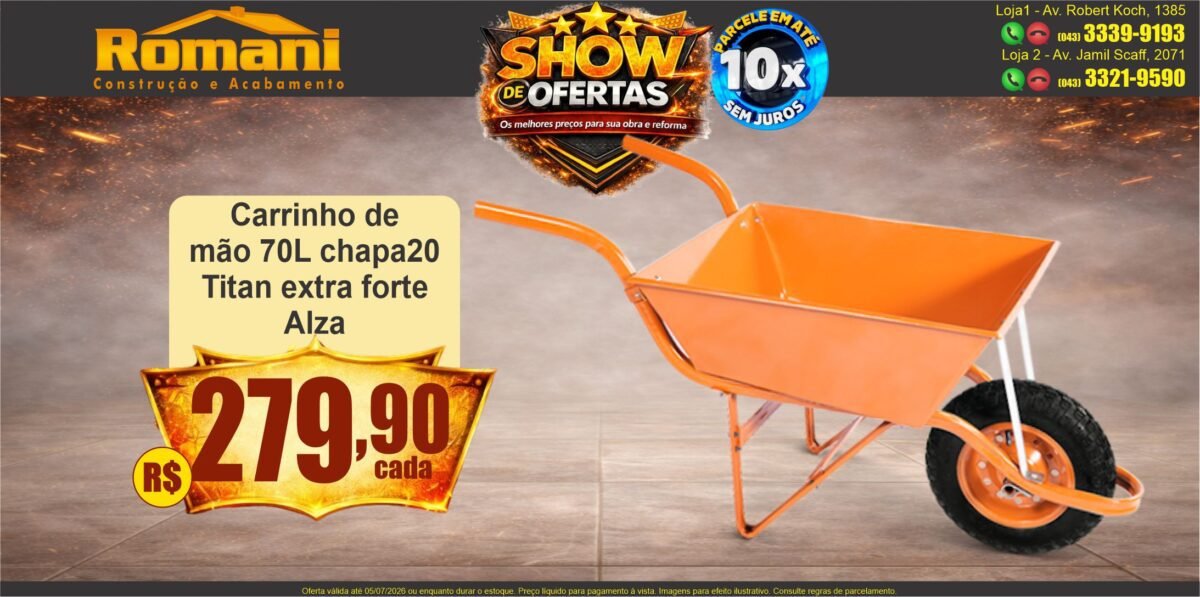 gr_carrinho de mao alza titan show de ofertas promocao
